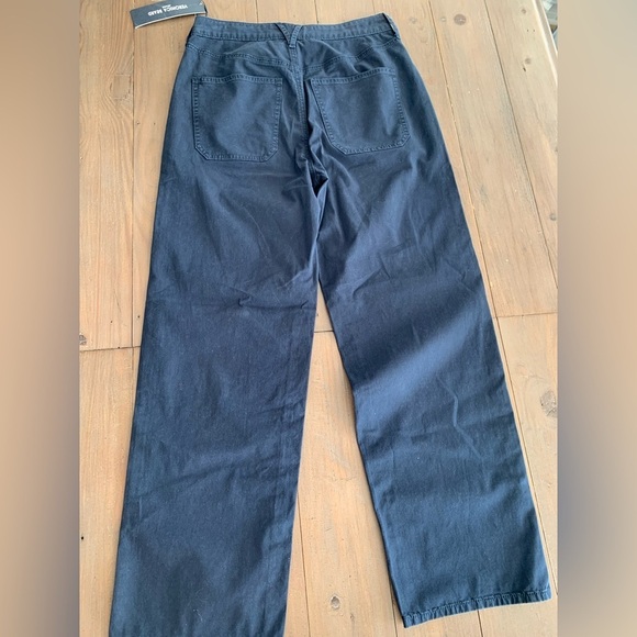 Veronica Beard Crosbie Navy Cropped Wide-Leg Pant NWT - Picture 4 of 7